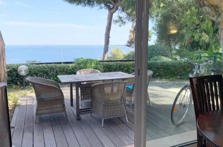 Villa Cannes Directly On The Sea Extérieur photo
